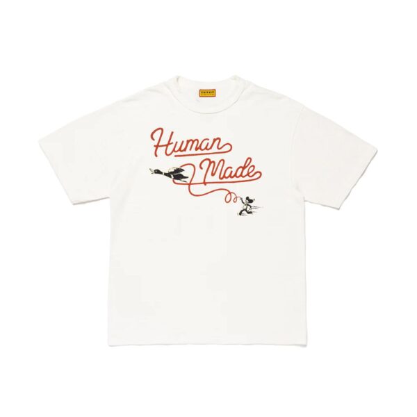 HUMAN MADE FLYING DUCK GRAPHIC TEE-WHITE