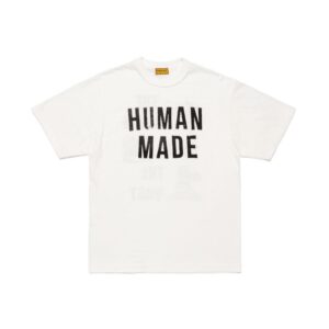 HUMAN-MADE-SPELLOUT-GRAPHIC-TEE--WHITE HUMAN MADE SPELLOUT GRAPHIC TEE-WHITE