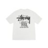 STUSSY CLASSIC GEAR PIGMENT DYED TEE-WHITE