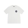 STUSSY CROSS DOT PIGMENT DYED TEE-NATURAL