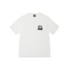 STUSSY DICE PIGMENT DYED TEE-WHITE