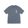 STUSSY DOUBLE DRAGON TEE-NAVY