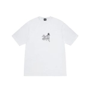 STUSSY-IN-BLOOM-TEE--WHITE STUSSY IN BLOOM TEE-WHITE