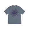 STUSSY LOOK BEYOND PIGMENT DYED TEE-NAVY