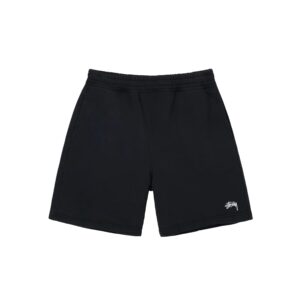STUSSY-STOCK-LOGO-SHORTS--BLACK STUSSY STOCK LOGO SHORTS-BLACK