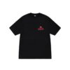 STUSSY SUPERIOR QUALITY TEE-BLACK