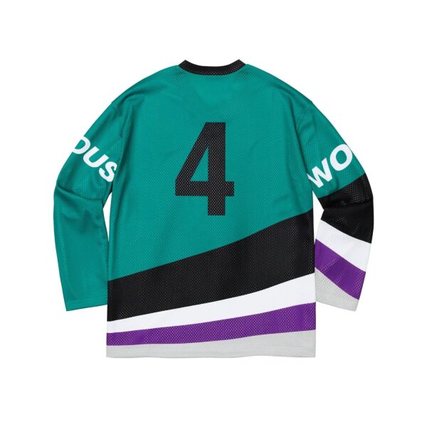 SUPREME CROSSOVER HOCKEY JERSEY-TEAL