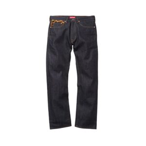 SUPREME-FW12-LEVIS-505-STRAIGHT-LEG-JEANS--LEOPARD-INDIGO SUPREME FW12 LEVIS 505 STRAIGHT LEG JEANS-LEOPARD/INDIGO
