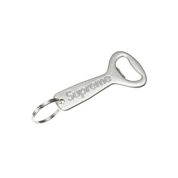 SUPREME FW24 BOTTLE OPENER KEYCHAIN-SILVER