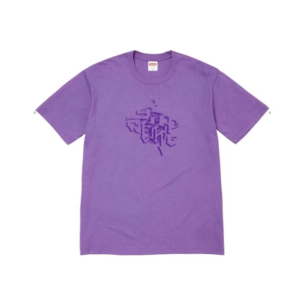 SUPREME FW24 SMOKE TEE-PURPLE