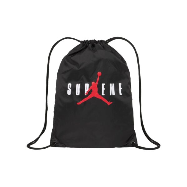 SUPREME JORDAN FW24 DRAWSTRING BAG-BLACK