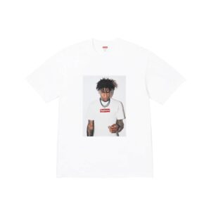 SUPREME NBA YOUNG BOY TEE-WHITE