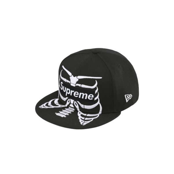 SUPREME NEW ERA SS25 BONES BOX LOGO CAP-BLACK
