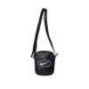 SUPREME NIKE SS25 LEATHER SHOULDER BAG-BLACK