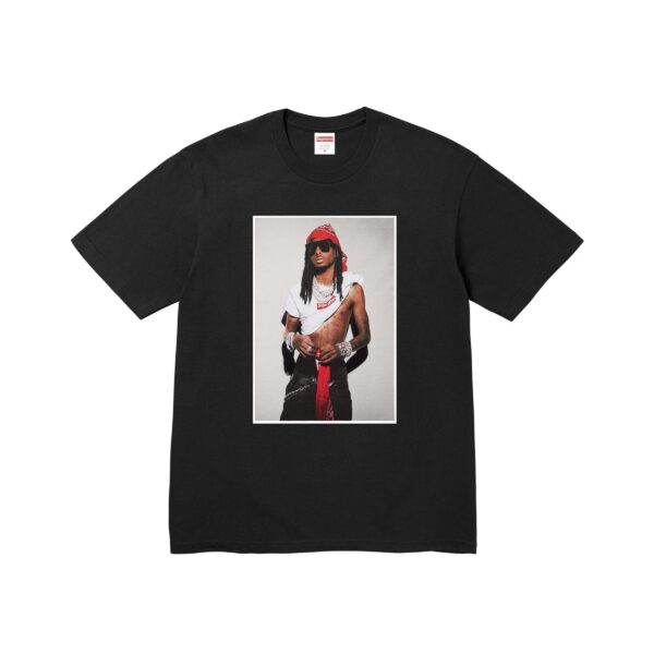 SUPREME PLAYBOI CARTI TEE-BLACK