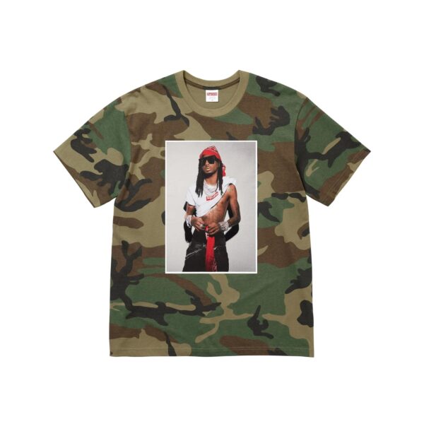 SUPREME PLAYBOI CARTI TEE-CAMO