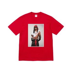 SUPREME PLAYBOI CARTI TEE-RED