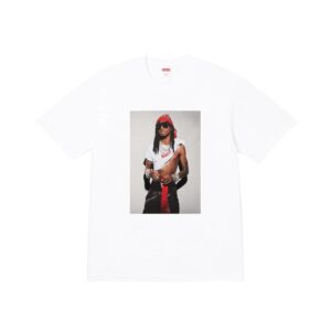 SUPREME PLAYBOI CARTI TEE-WHITE