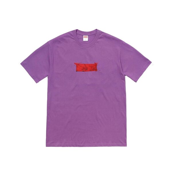 SUPREME RALPH STEADMAN BOX LOGO TEE-PURPLE