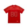 SUPREME SS18 MONOGRAM FOOTBALL JERSEY-RED