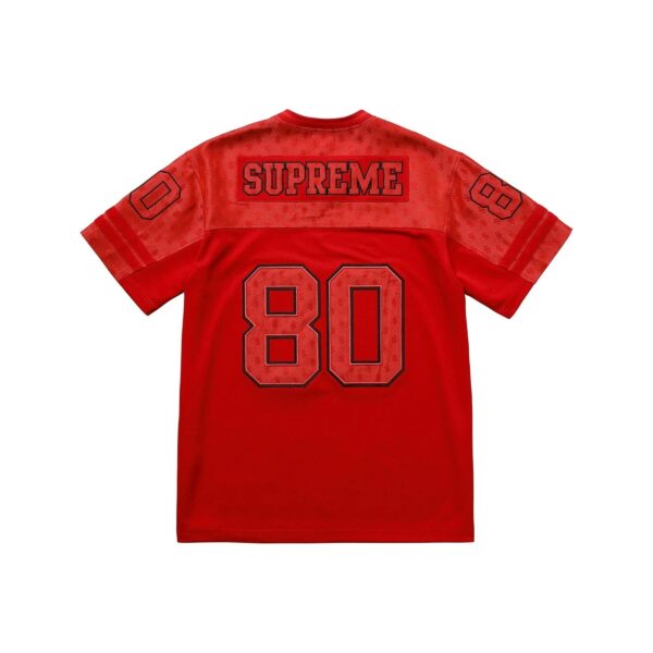 SUPREME SS18 MONOGRAM FOOTBALL JERSEY-RED