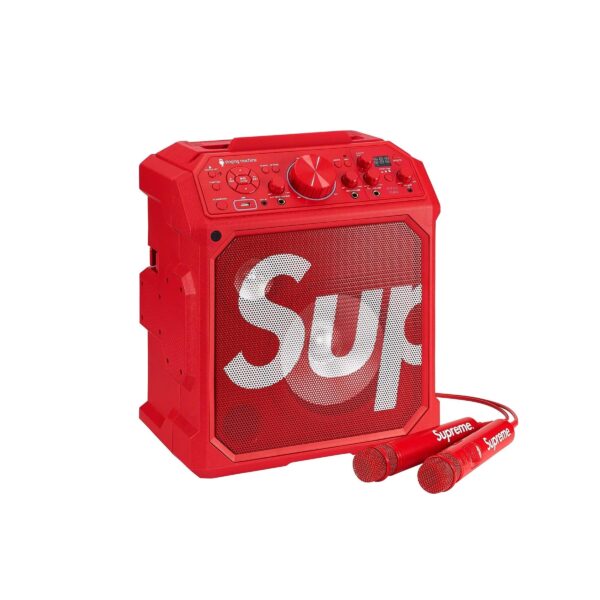 SUPREME SS213 SINGING MACHINE-RED