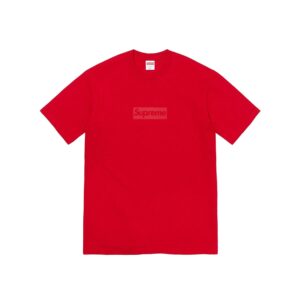 SUPREME-SS23-TONAL-BOX-LOGO-TEE--RED SUPREME SS23 TONAL BOX LOGO TEE-RED