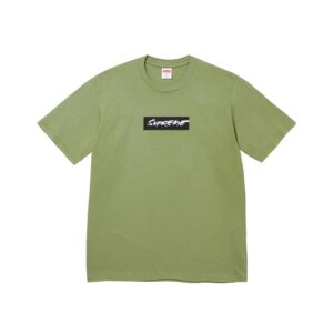 SUPREME-SS24-FUTURA-BOX-LOGO-TEE--MOSS-GREEN SUPREME SS24 FUTURA BOX LOGO TEE-MOSS GREEN