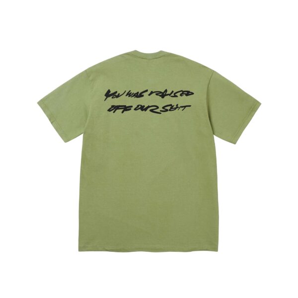 SUPREME SS24 FUTURA BOX LOGO TEE-MOSS GREEN
