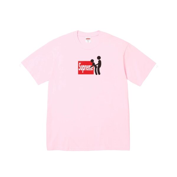 SUPREME STICK TEE- PINK