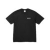 SUPREME THRASHER CROSS TEE-BLACK