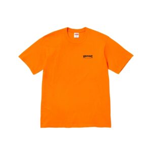 SUPREME-THRASHER-CROSS-TEE-ORANGE SUPREME THRASHER CROSS TEE-ORANGE