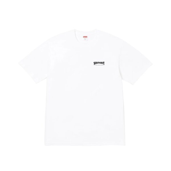 SUPREME THRASHER CROSS TEE-WHITE