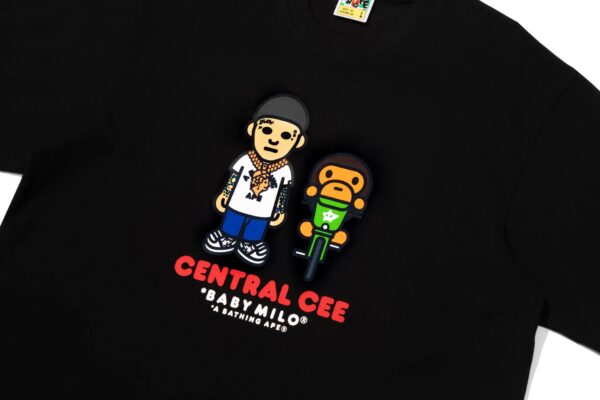 BAPE x SPOTIFY x SYNA BABYMILO RELAXED FIT TEE-BLACK