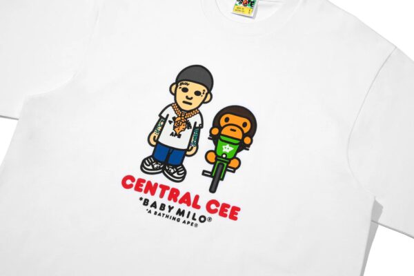 BAPE x SPOTIFY x SYNA BABYMILO RELAXED FIT TEE-WHITE