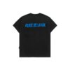 ACME DE LAVIE FINGER POINTING LETTERING BABY TEE-BLACK