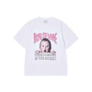 ACME DE LAVIE HALLOWEEN SCREAM BOY TEE-WHITE