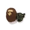BAPE ABC CAMO 2 WAY APE HEAD NECK PILLOW-GREEN