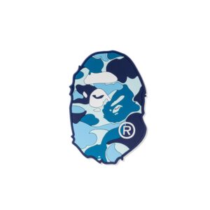 BAPE-ABC-CAMO-APE-HEAD-COASTER--BLUE BAPE ABC CAMO APE HEAD COASTER-BLUE