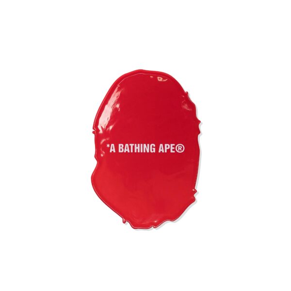 BAPE ABC CAMO APE HEAD COASTER-PINK