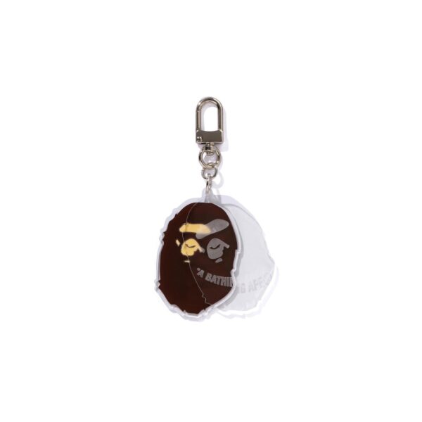 BAPE APE HEAD ACRYLIC KEYCHAIN