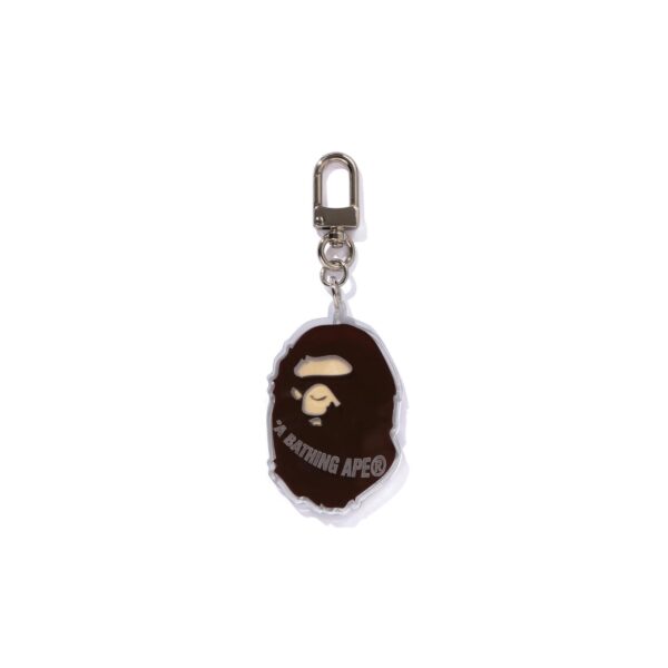 BAPE APE HEAD ACRYLIC KEYCHAIN