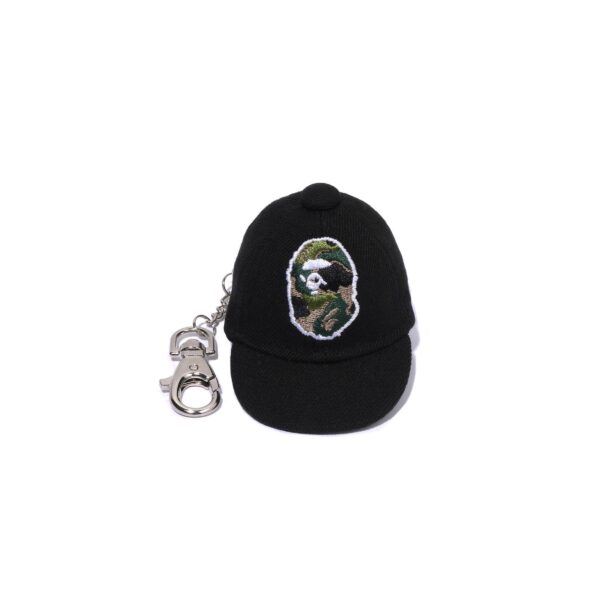 BAPE BIGHEAD GREEN CAMO x NEW ERA KEYCHAIN