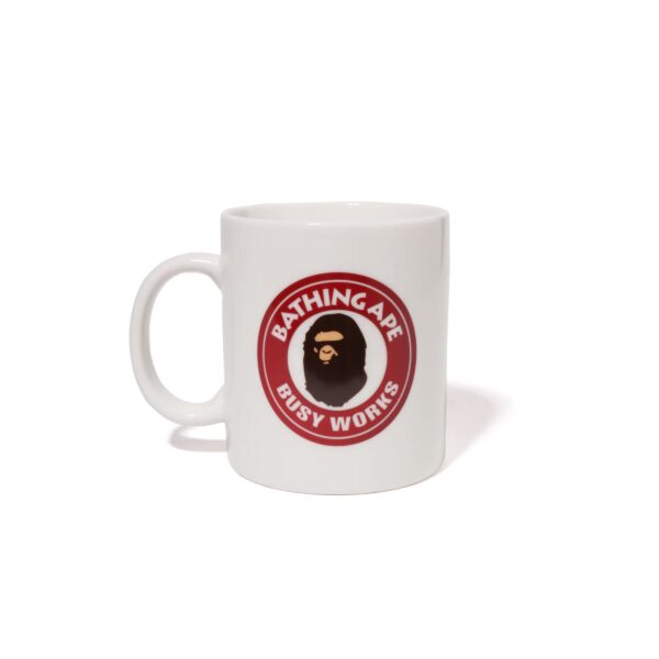 BAPE BUSY WORKS MUG-RED