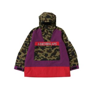 BAPE-COLOR-BLOCKED-1ST-CAMO-WINDBREAKER BAPE COLOR BLOCKED 1ST CAMO WINDBREAKER