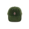 BAPE ONE POINT EMBROIDERED LOGO PANEL CAP-OLIVE DRAB