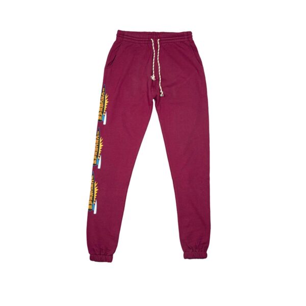 BBC ICE CREAM "CHERRY" PANTS-BURGUNDY