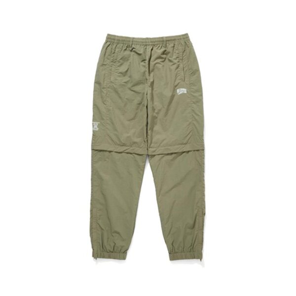 BBC TWO WAY NYLON CARGO PANTS-OD GREEN