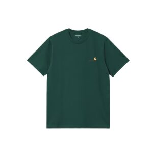 CARHARTT-S-S-AMERICAN-SCRIPT-TEE--DARK-FIR CARHARTT S/S AMERICAN SCRIPT TEE-DARK FIR