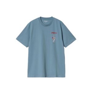 CARHARTT-S-S-OLD-FRIEND-TEE--CLAY-BLUE CARHARTT S/S OLD FRIEND TEE-CLAY BLUE